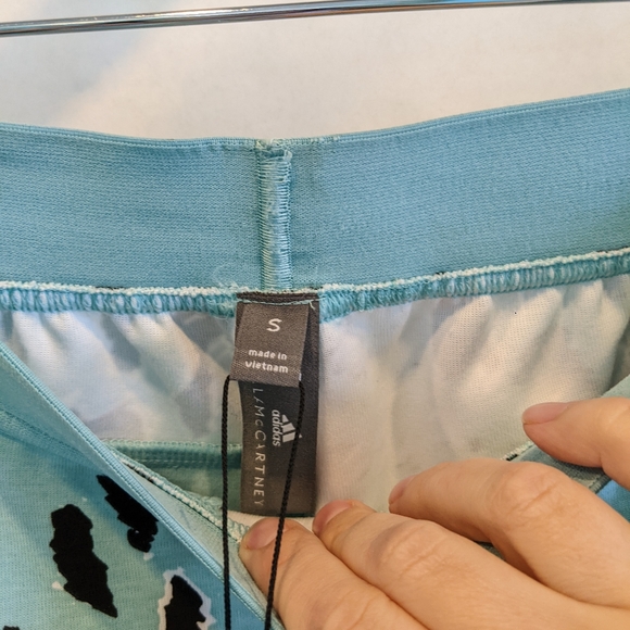 Stella McCartney mint green and black Cropped Pants - Picture 8 of 16